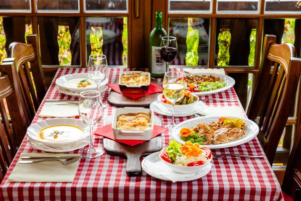 Traditional Croatian Dinner