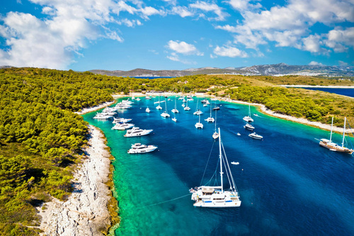 Sailing Through the Pakleni Islands